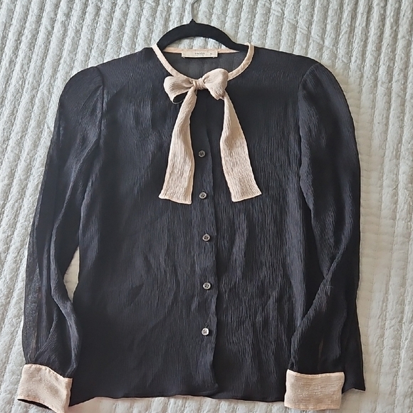 Prada Chiffon Blouse - Picture 1 of 8